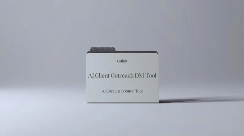 Gulab — AI CLIENT OUTREACH DM TOOL · screenshot 1 of 2
