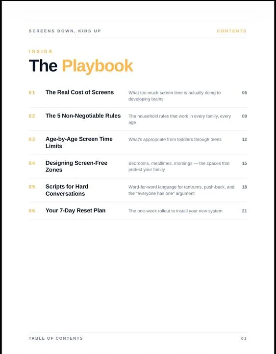 TheParentingPub  — Screens down, kids up · screenshot 3 of 5