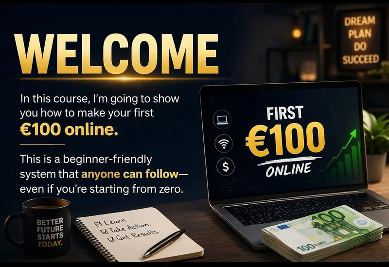 QuickStart Business — Your First €100 Step-By-Step · screenshot 2 of 3