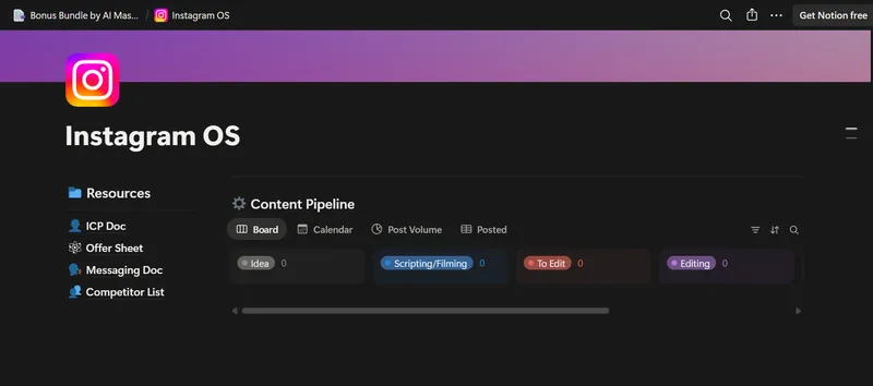 AI is Future — Faceless IG Blueprint: Full Pack · screenshot 3 of 5