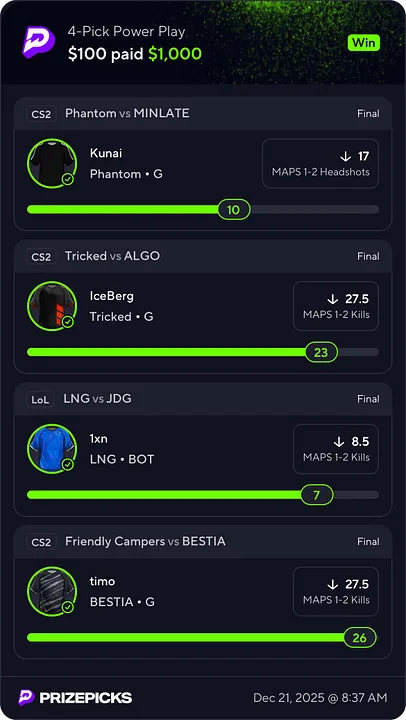 Cloudy Parlay eSports + Sports — Cloudy Parlay eSports Package · screenshot 2 of 6