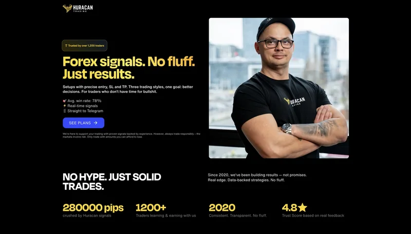 Huracan Trading — Max · screenshot 1 of 1
