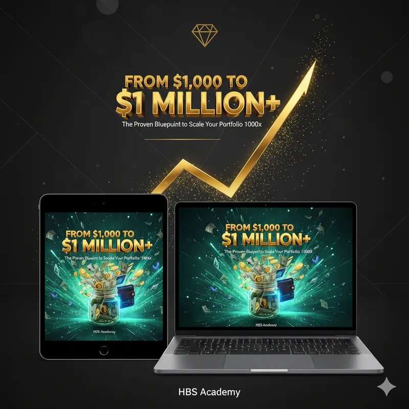 hbsacademy — From $1000 to $1 Million+ · screenshot 1 of 1