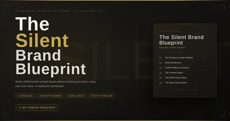 Aurum Labs — The Silent Brand Blueprint · screenshot 1 of 3