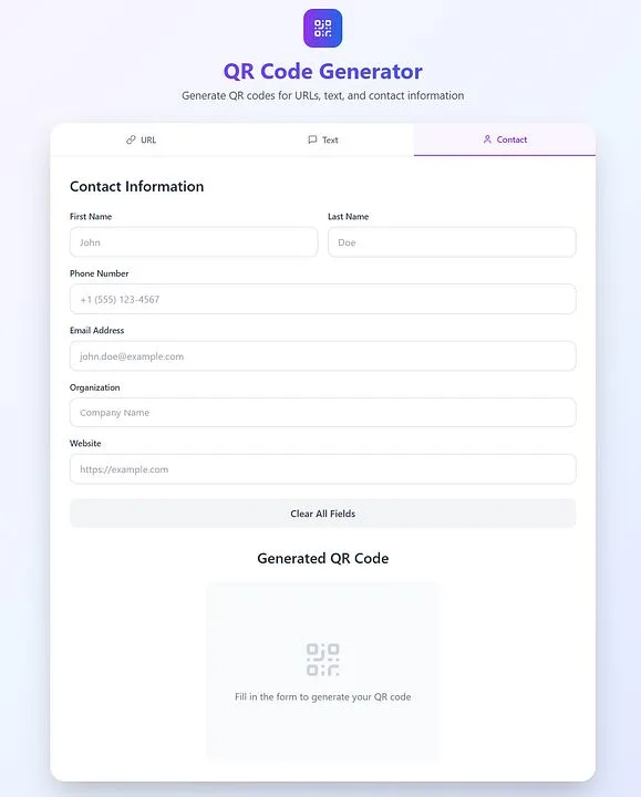 AL-SHEIKH SOLUTIONS — QR Code Generator · screenshot 3 of 3