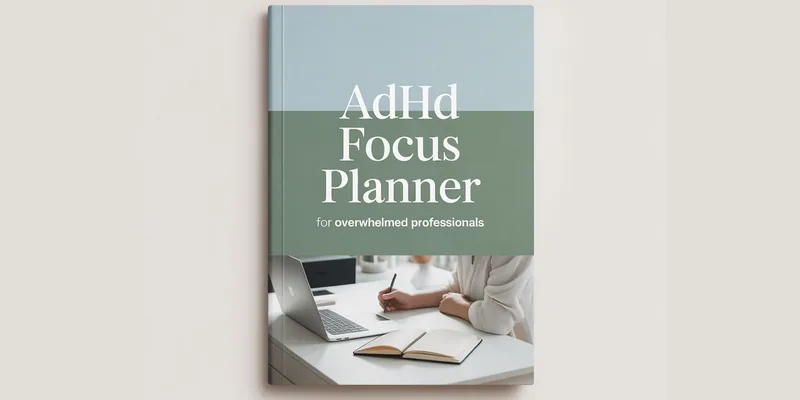 FocusForge — ADHD Focus Planner for Overwhelmed Professionals · screenshot 1 of 1