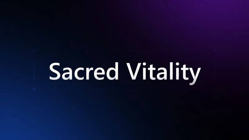 Sacred Vitality — TEST · screenshot 1 of 1