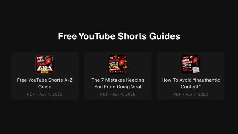 YouTube Shorts Academy — Free YouTube Shorts Guides · screenshot 1 of 1