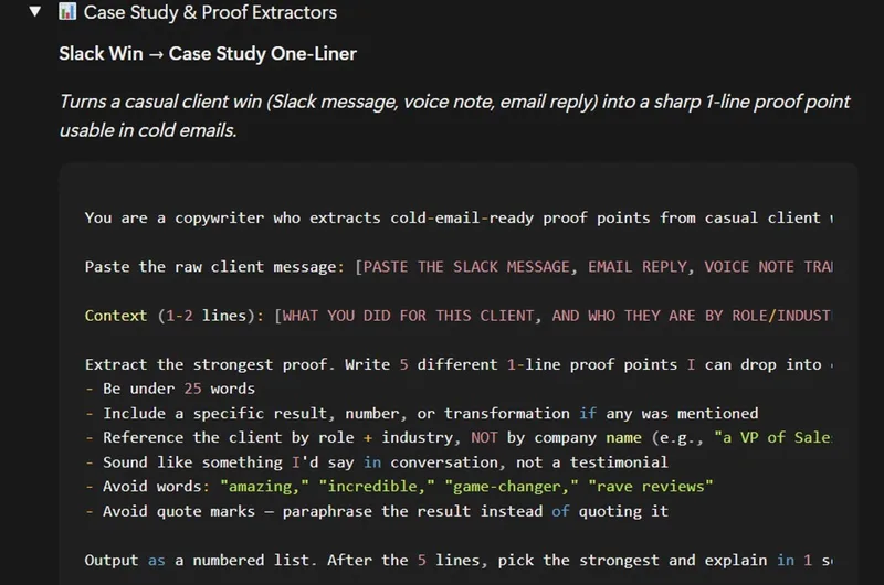 Pagework — Cold Email Prompt Vault · screenshot 4 of 4