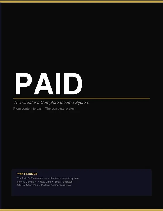 PAID Studio — PAID: The Creator's Complete Income System · screenshot 1 of 6