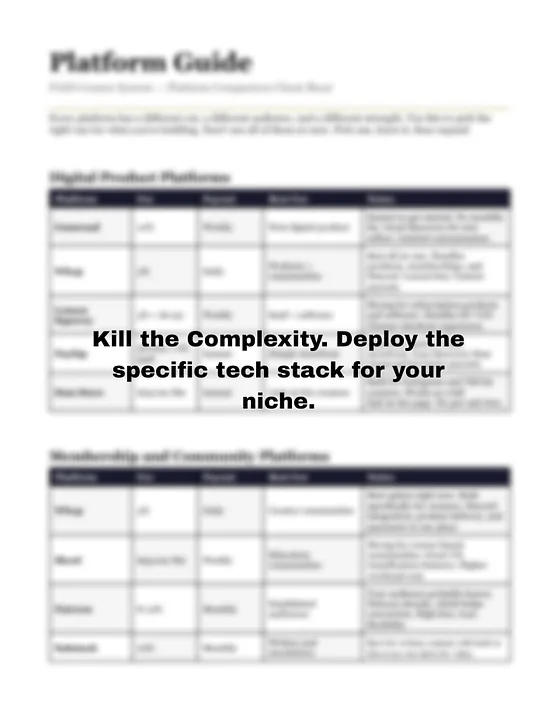 PAID Studio — PAID: The Creator's Complete Income System · screenshot 5 of 6