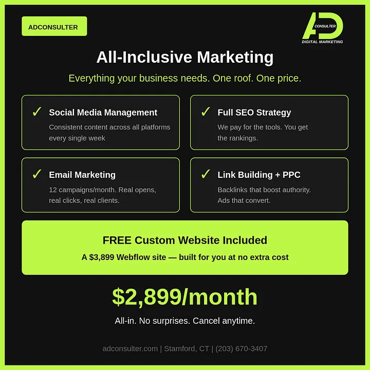 AdConsulter — All-Inclusive Marketing · screenshot 3 of 3
