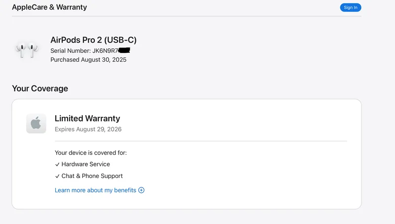 A V E R R A — AVERRA Airpods Pro 2 (USB-C) · screenshot 5 of 5