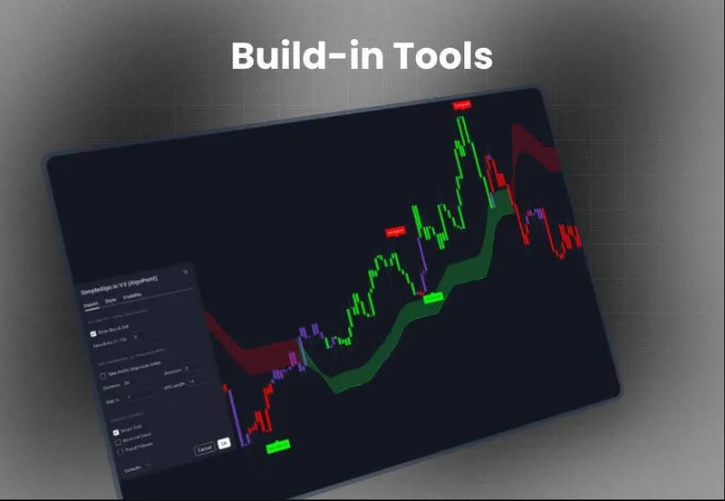 Trading indicator  — Simple Algo V3 · screenshot 3 of 4