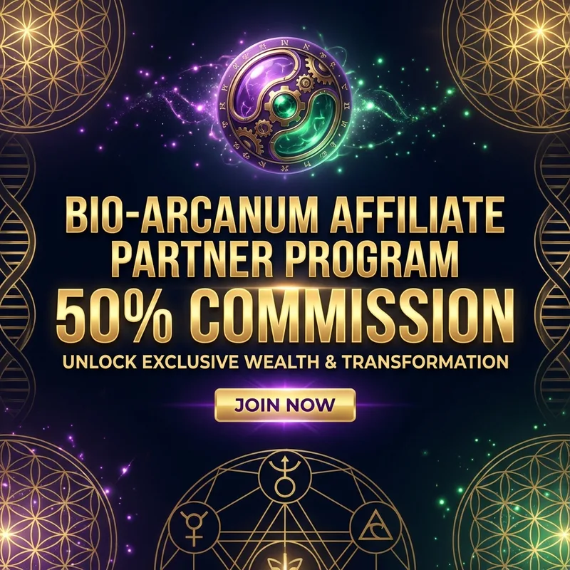 JM Thomas Official — Bio-Arcanum Affiliate Partner Program · screenshot 1 of 1