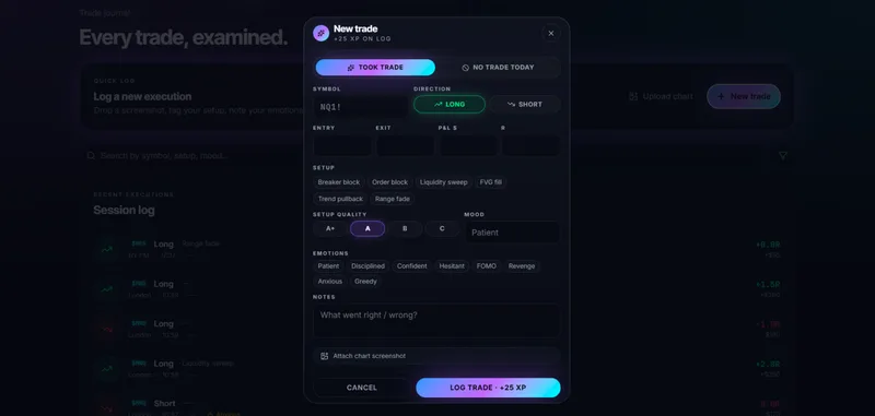 FlowState — FlowState Trading Journal · screenshot 3 of 6