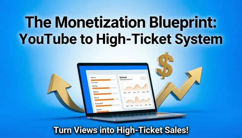 CreatorCash — The Monetization Blueprint: YouTube to High-Ticket System · screenshot 2 of 2