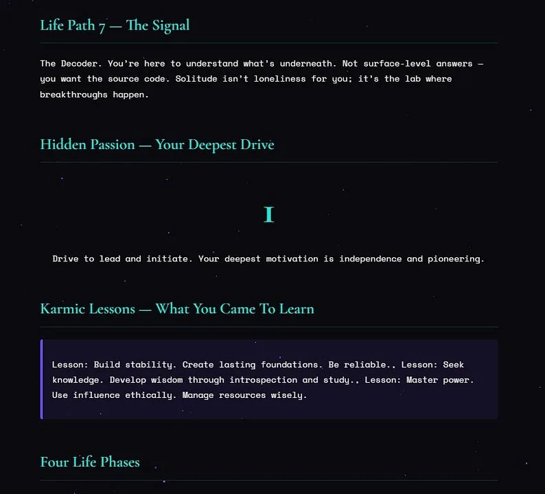 The First Spark - Soul Maps — Soul Map Monthly  OG Edition · screenshot 2 of 6