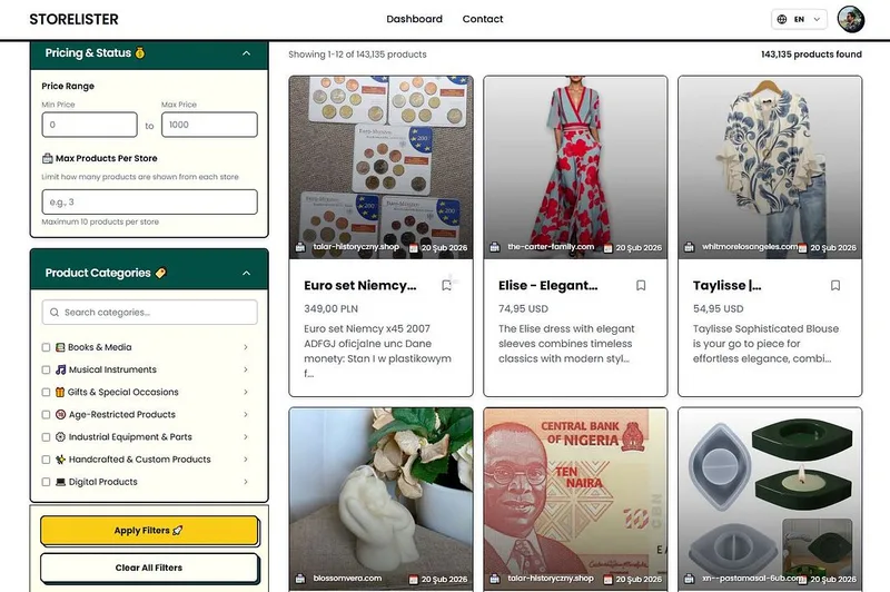 Storelister - Find Dropshipping Products — Storelister - Find Dropshipping Products · screenshot 1 of 1
