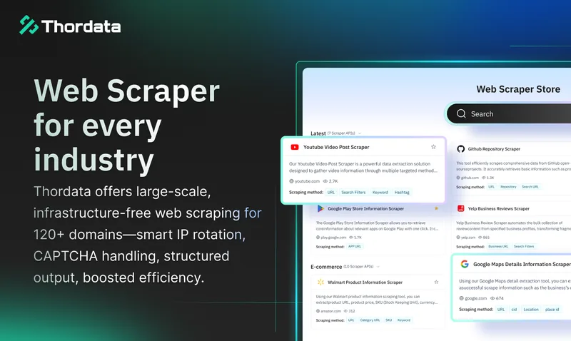 Thordata residential proxy IP — Thordata SERP API · screenshot 2 of 4