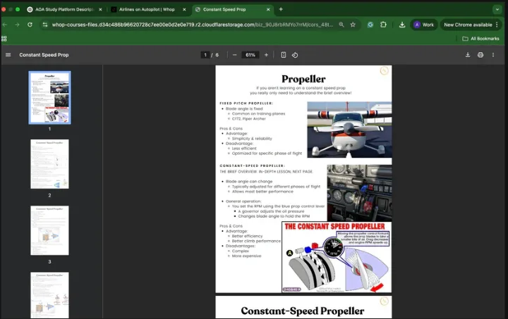 Airlines on Autopilot — Private Pilot Prep - Lifetime · screenshot 3 of 5