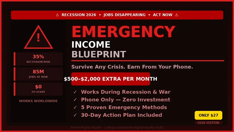 Prime Digital Studio — Emergency Income Blueprint 2026 · screenshot 1 of 1