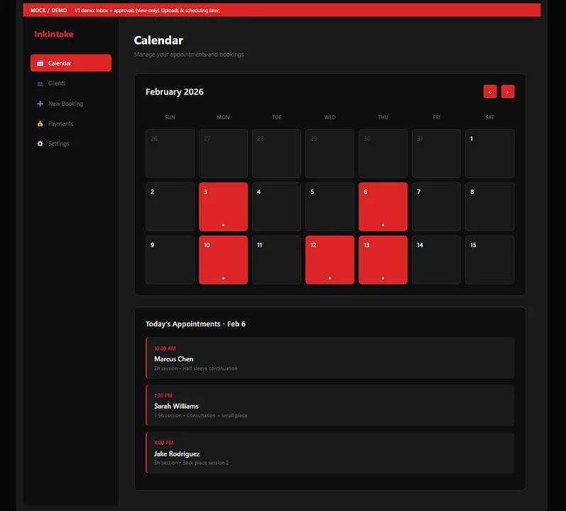 Augua — InkIntake · screenshot 1 of 5