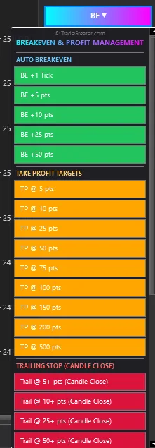 Trade Greater - Best Futures Trading Bot — FREE Ninja Trader Add On! · screenshot 1 of 2