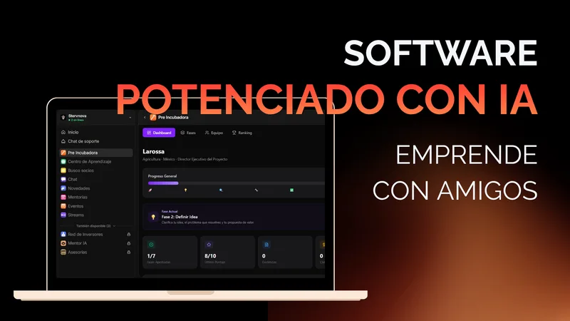 Stervnova — PRE-INCUBACIÓN · screenshot 2 of 6