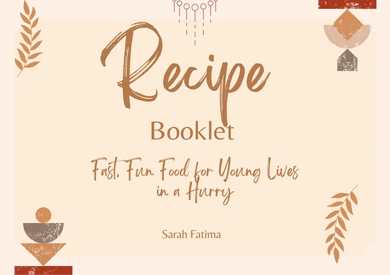 Fitrah Fuel — Healthy Recipes Booklet · screenshot 1 of 1