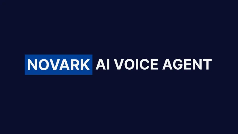 Novark AI Agency — AI Voice Agent · screenshot 1 of 2