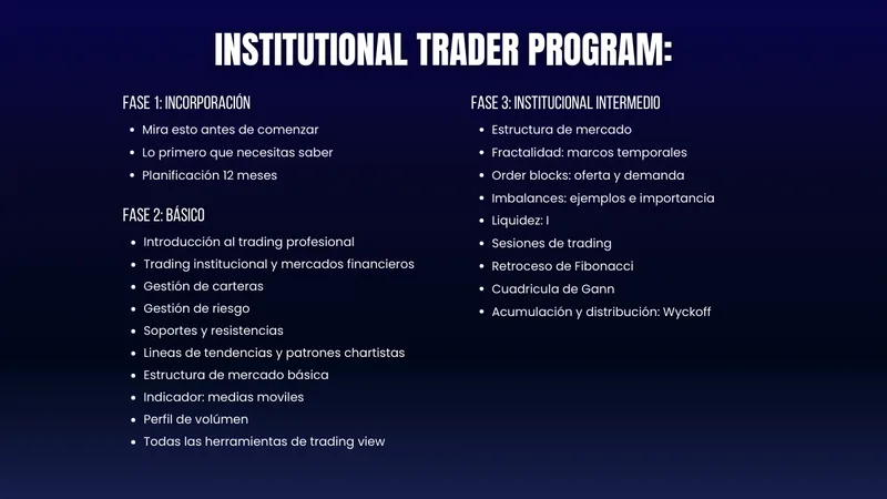 TJ TRADING — Institutional Trader Program · screenshot 2 of 6