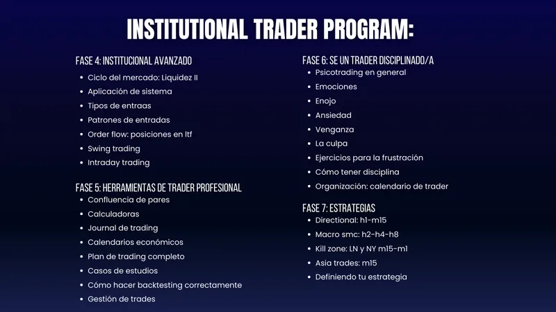 TJ TRADING — Institutional Trader Program · screenshot 3 of 6