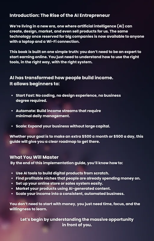 AI Digital Empire — AI Powered Income Coach · screenshot 2 of 2