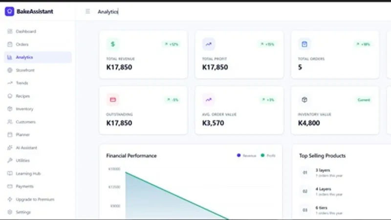 BakeBoss Pro — Baking Assistant · screenshot 1 of 2