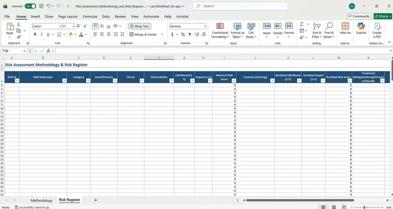 Contra Average — CMMC 2.0 Essentials Template Package · screenshot 4 of 5