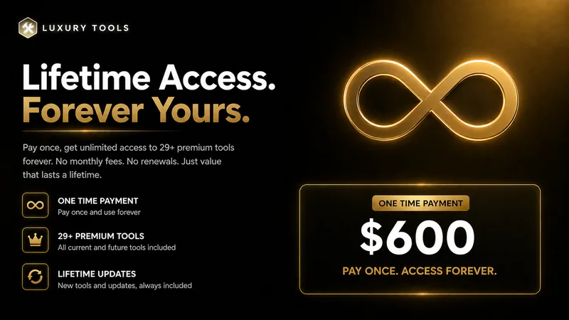 Luxury Tools — Lifetime Access · screenshot 1 of 1