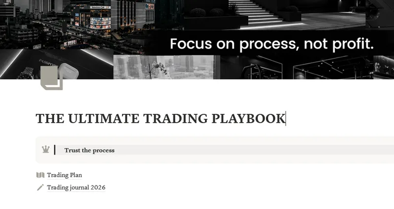 THE ULTIMATE TRADING PLAYBOOK — THE ULTIMATE TRADING PLAYBOOK · screenshot 1 of 1