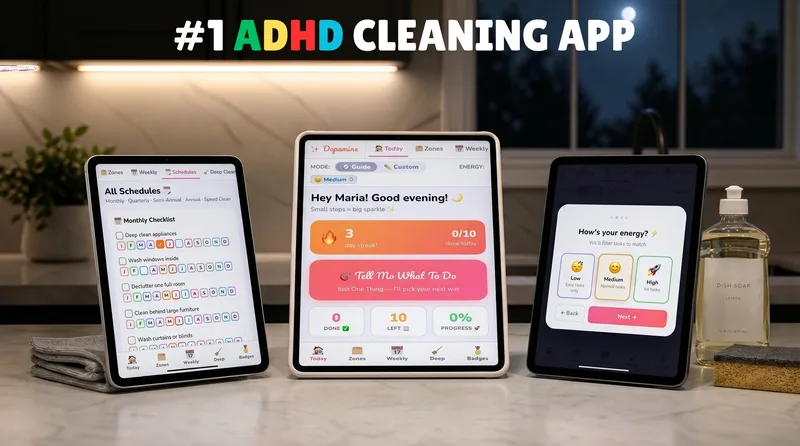 FocusClean — Dopamine Cleaning App · screenshot 1 of 6
