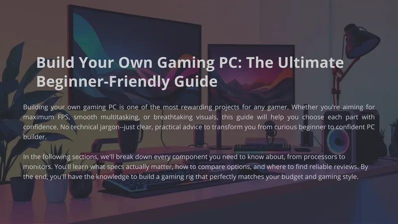 PcBuilder — Pc Builder Knowledge · screenshot 1 of 1