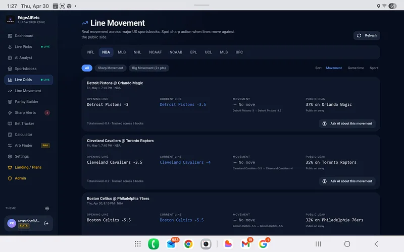 Edge AI Bets — Edge AI Signals Starter · screenshot 1 of 4