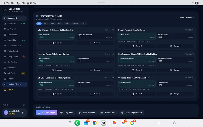 Edge AI Bets — Edge AI Signals Starter · screenshot 3 of 4
