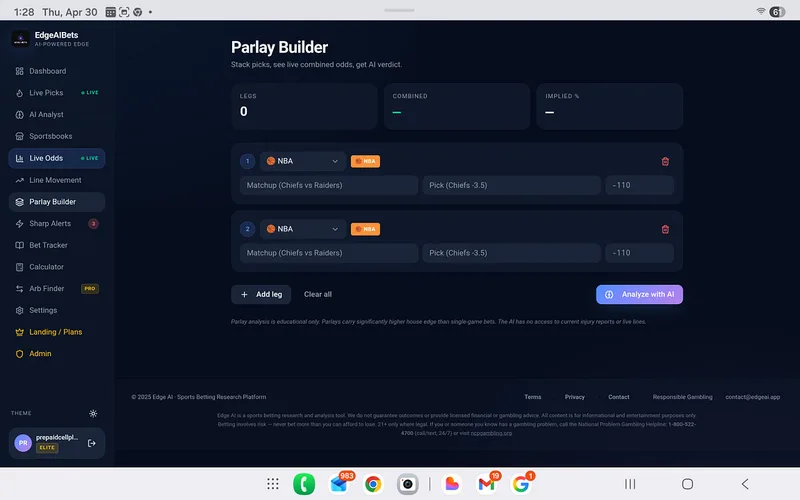Edge AI Bets — Edge AI Signals Starter · screenshot 4 of 4