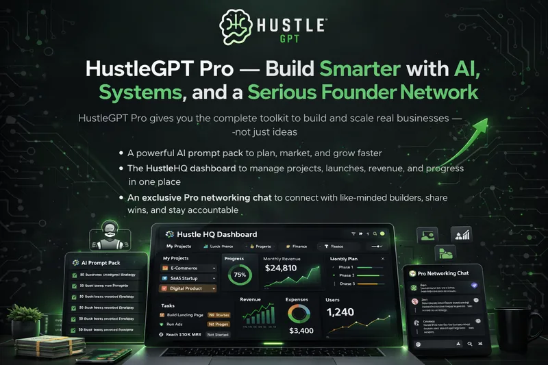 HustleGPT — HustleGPT Pro · screenshot 1 of 1