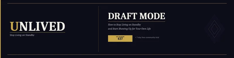 UNLIVED — DRAFT MODE · screenshot 1 of 1