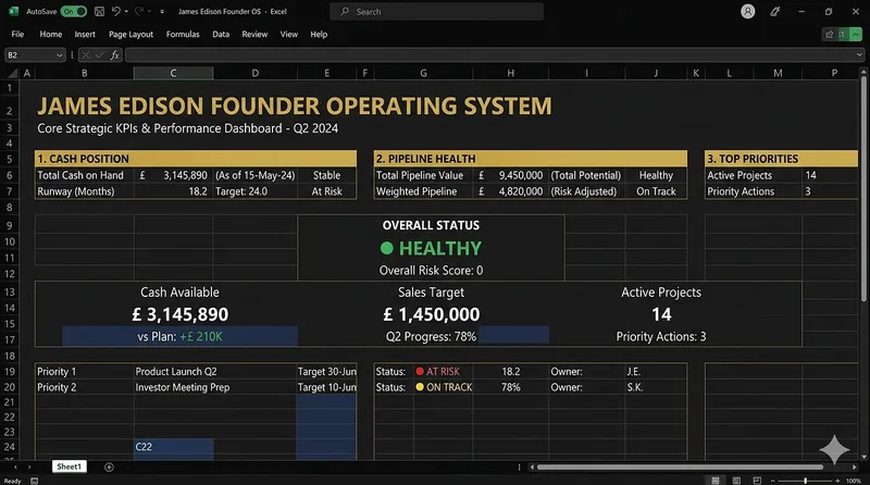 James Edison — Business Operating System · screenshot 2 of 4