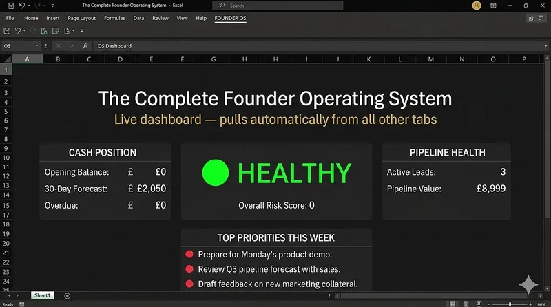 James Edison — Business Operating System · screenshot 3 of 4