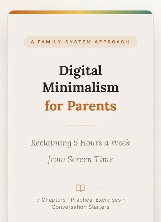 Digital Minimalism For Parents — Digital Minimalism For Parents · screenshot 1 of 3