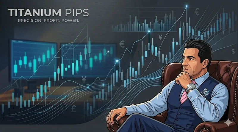 Titanium Pips — Titanium Pips: Premium Forex Signals & EMA Strategy Access · screenshot 1 of 4