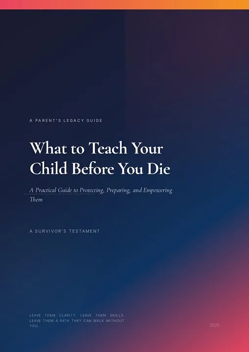 Before you Die — What to Teach Your Child Before You Die · screenshot 1 of 5